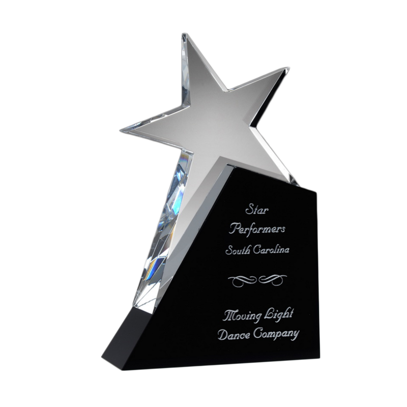 Shooting Star Crystal Award