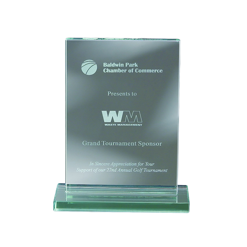 Vertical Jade Plaque