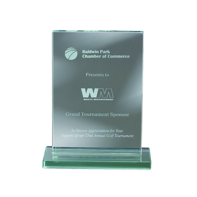 Vertical Jade Plaque