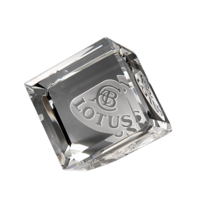 Standing Crystal Cube (Clear) Standing Crystal Cube (Clear)