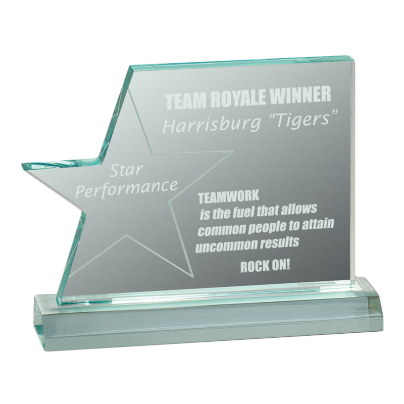 Star Page Acrylic Award