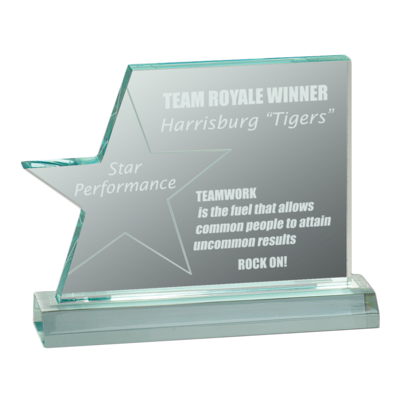 Star Page Acrylic Award