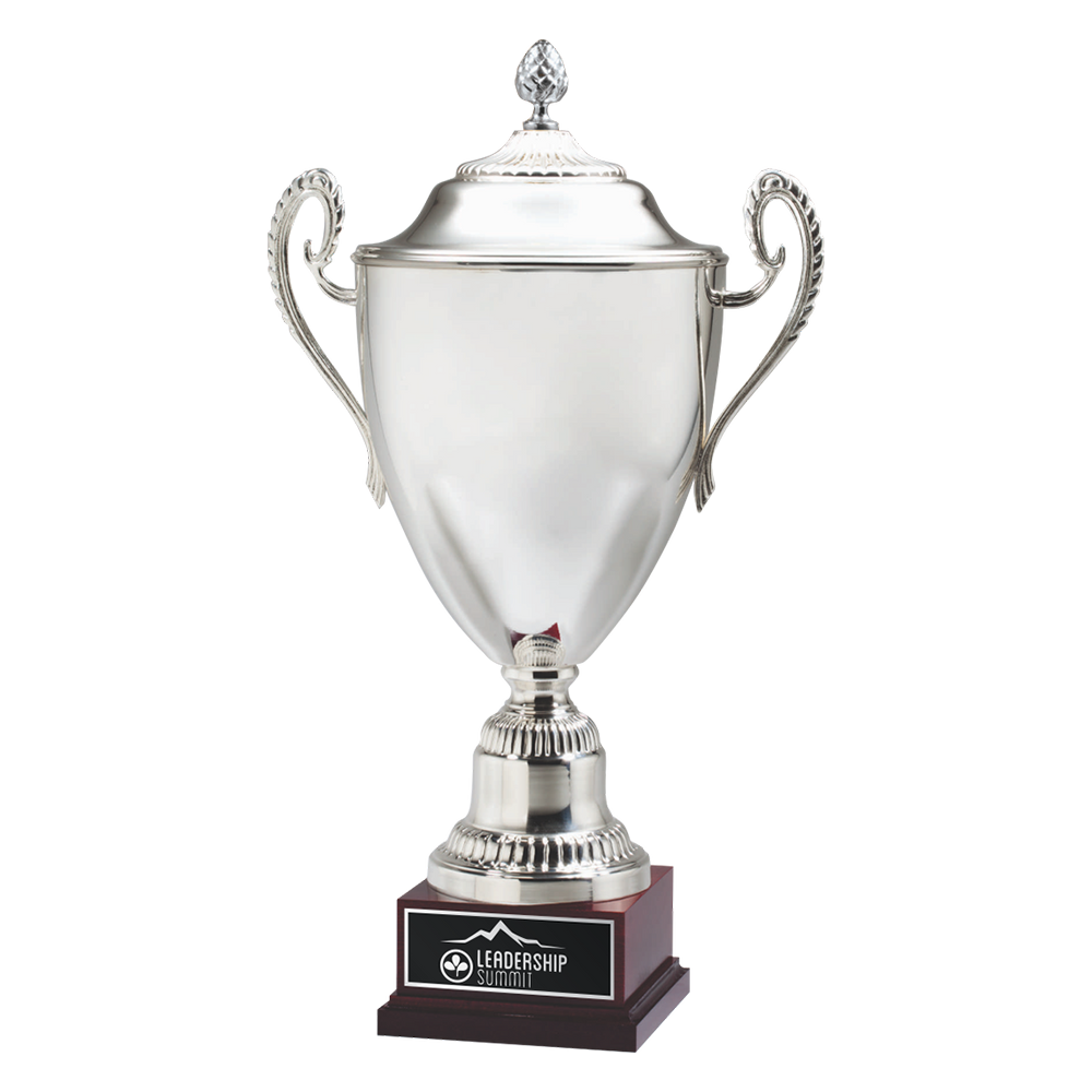 Italian Silver Plated Cup With Lid