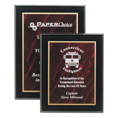 Marble Acrylic Plaque (Red) Marble Acrylic Plaque (Red)