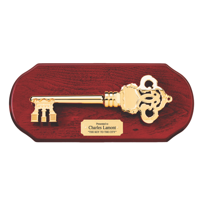 Key Rosewood Plaque