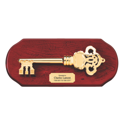 Key Rosewood Plaque Key Rosewood Plaque