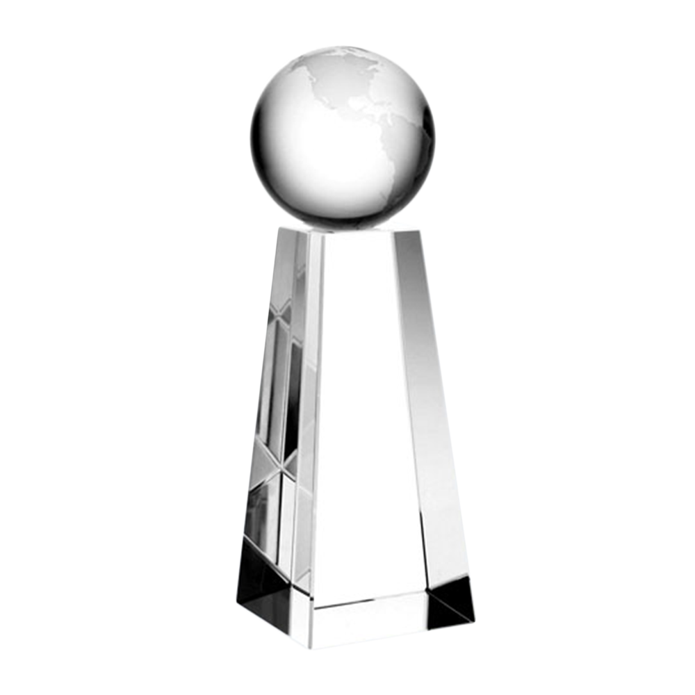 World's Edge Crystal Globe