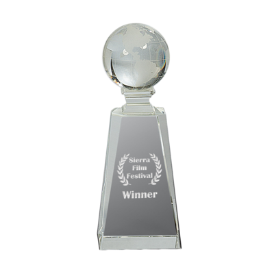 Crystal Globe on Pedestal Crystal Globe on Pedestal