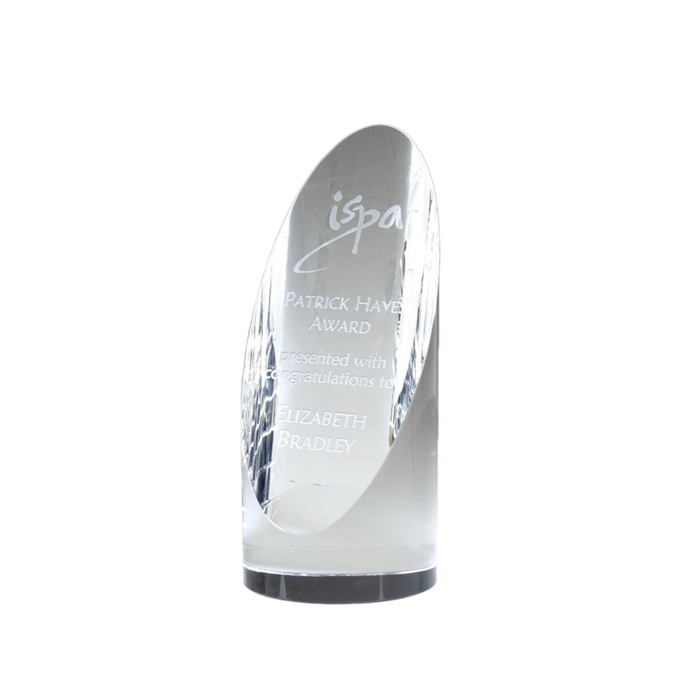 Optic Crystal Cylinder Tower