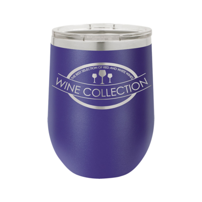 12 Oz. Wine Tumbler (Purple) 12 Oz. Wine Tumbler (Purple)