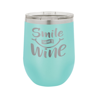 12 Oz. Wine Tumbler (Teal) 12 Oz. Wine Tumbler (Teal)
