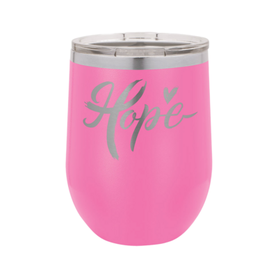 12 Oz. Wine Tumbler (Pink) 12 Oz. Wine Tumbler (Pink)