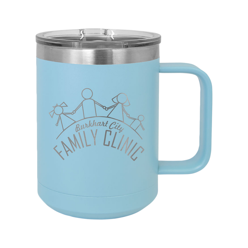 15 oz. Coffee Mug (Light Blue)