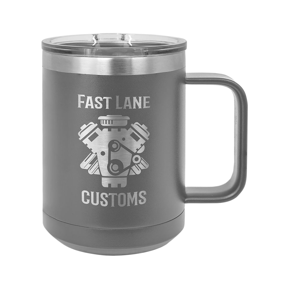15 oz. Coffee Mug (Dark Gray)