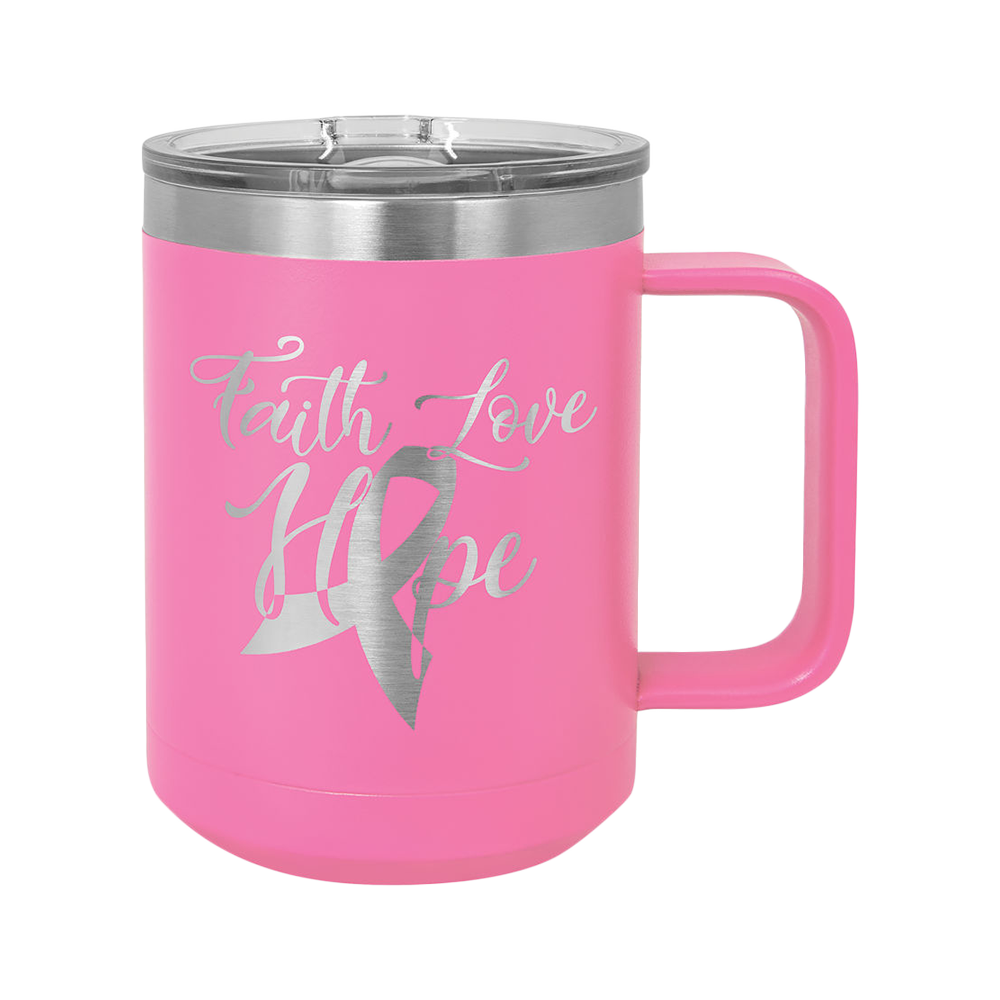 15 oz. Coffee Mug (Pink)