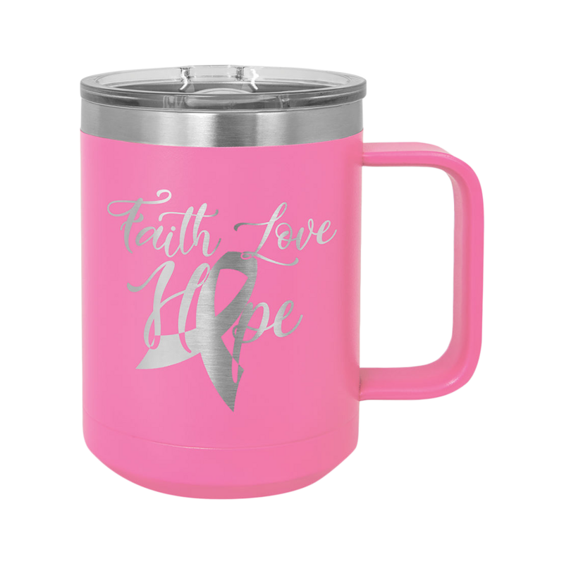 15 oz. Coffee Mug (Pink)