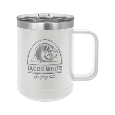 15 oz. Coffee Mug (White)