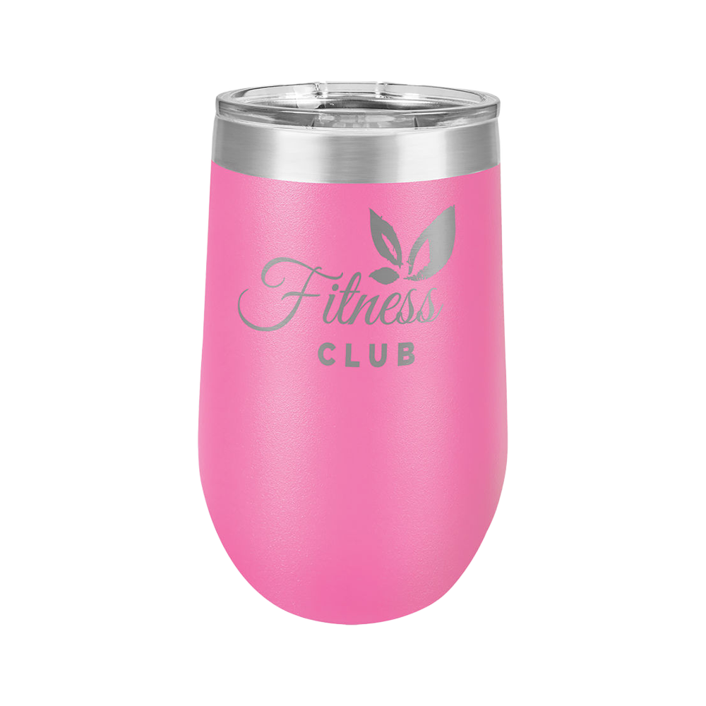 16 oz. Wine Tumbler (Pink)