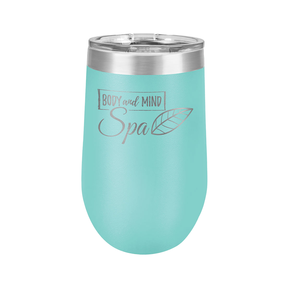 16 oz. Wine Tumbler (Teal)