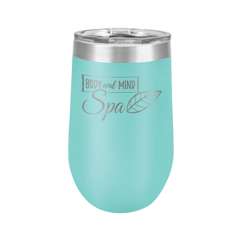 16 oz. Wine Tumbler (Teal)