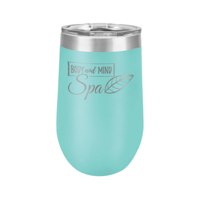 16 oz. Wine Tumbler (Teal)