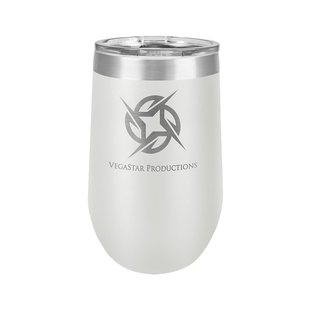 16 oz. Wine Tumbler (White)