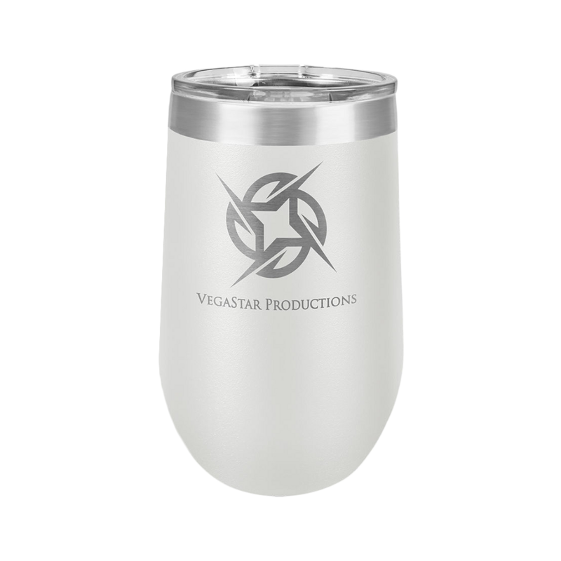16 oz. Wine Tumbler (White)