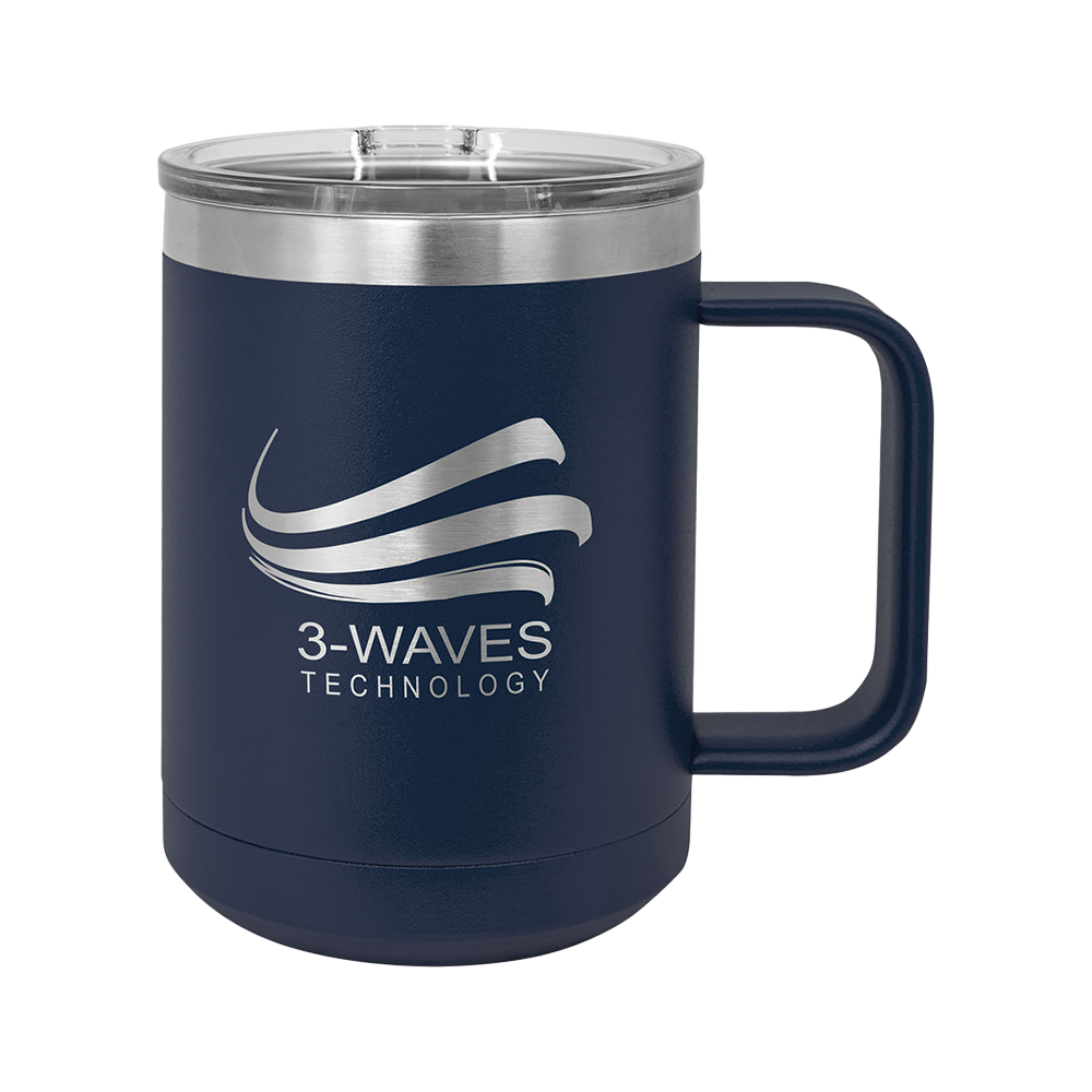 15 oz. Coffee Mug (Navy Blue)