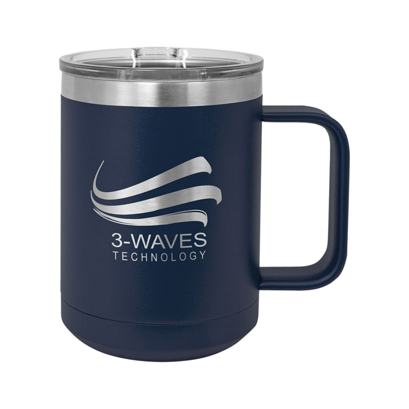 15 oz. Coffee Mug (Navy Blue)