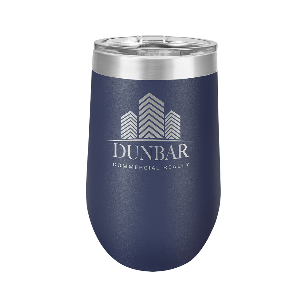 16 oz. Wine Tumbler (Navy Blue)