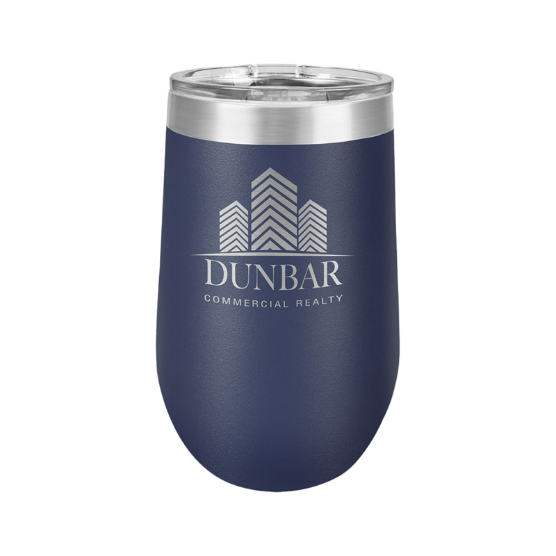 16 oz. Wine Tumbler (Navy Blue)