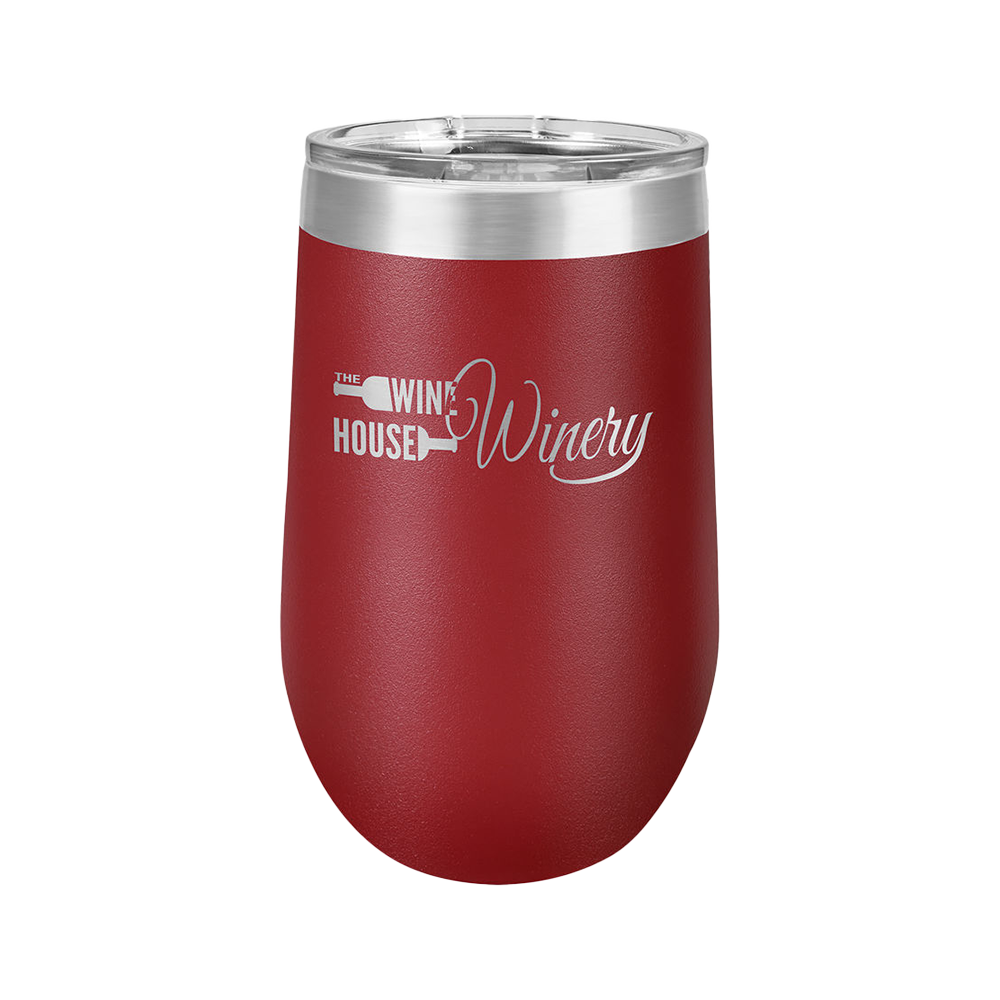 16 oz. Wine Tumbler (Maroon)