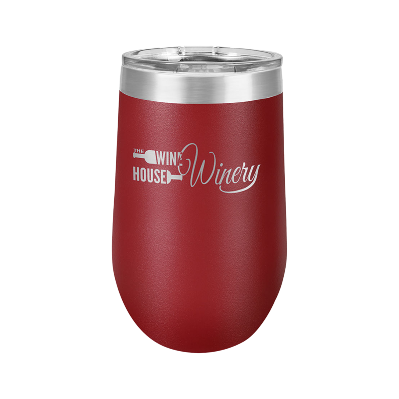 16 oz. Wine Tumbler (Maroon)