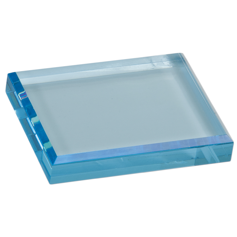 Paperweight (Blue) Acrylic 3.5" x 4.5"