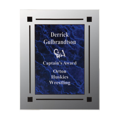 Clear Edge Acrylic Plaque (Purple Marble) Clear Edge Acrylic Plaque (Purple Marble)