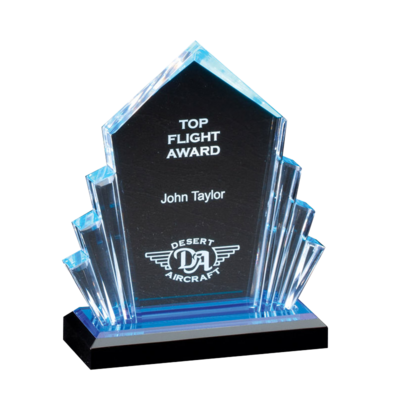 Arrow Impress Acrylic (Blue) Arrow Impress Acrylic (Blue)