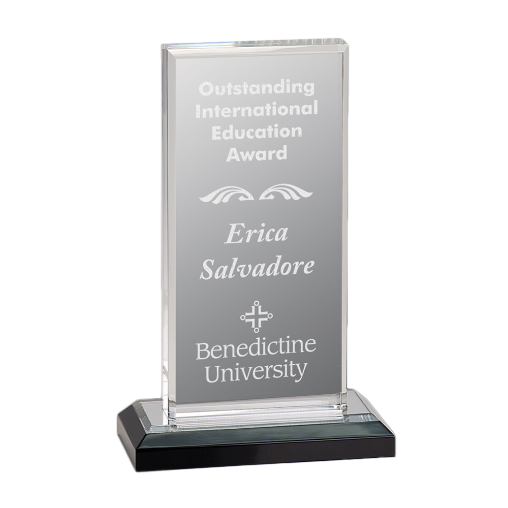 Beveled Impress Acrylic (Silver)