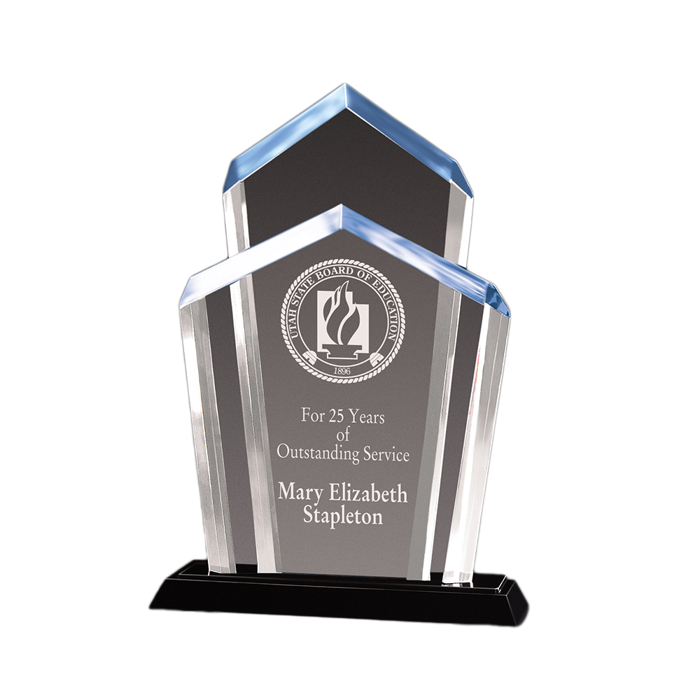 Chairman Acrylic Award (Blue)