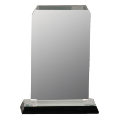 Clipped Corner Impress Acrylic (Silver) Clipped Corner Impress Acrylic (Silver)