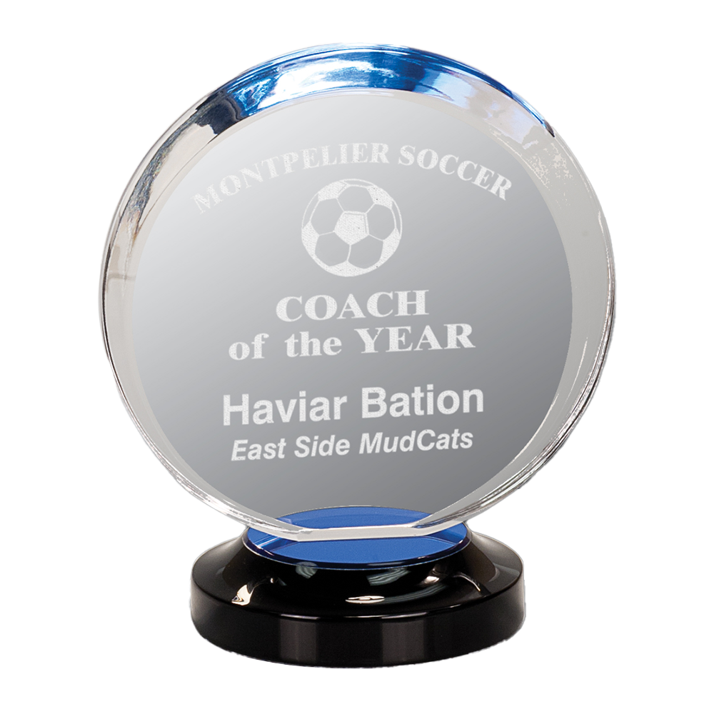 Halo Acrylic Award (Blue)