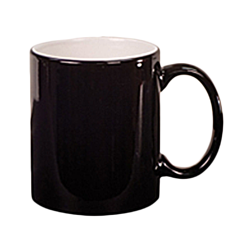 Laserable Ceramic Mug (Black)