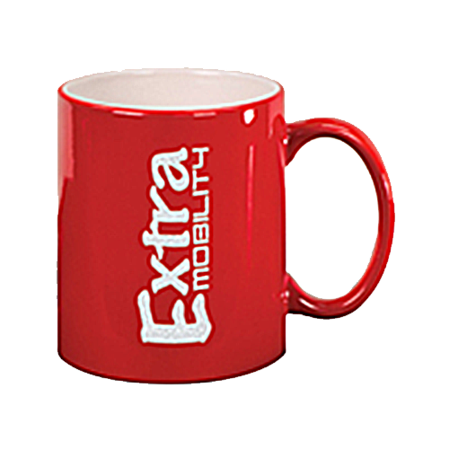Laserable Ceramic Mug (Red)