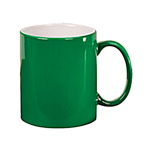 Laserable Ceramic Mug (Green)
