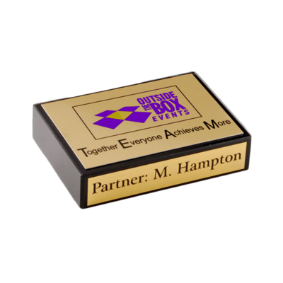 Marble Paperweight (Black Marble) Marble Paperweight (Black Marble)