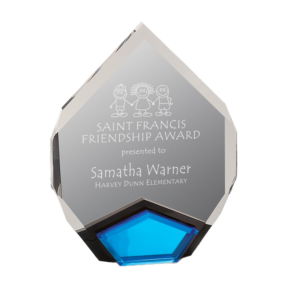 Marquis Acrylic Award (Blue)