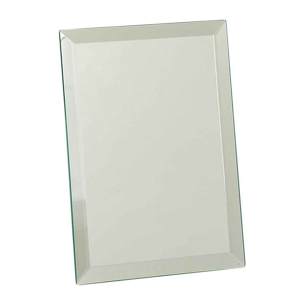 Mirror Glass Plaque (Clear)