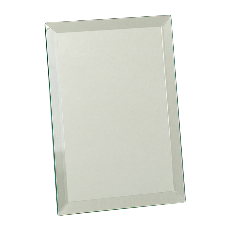 Mirror Glass Plaque (Clear)