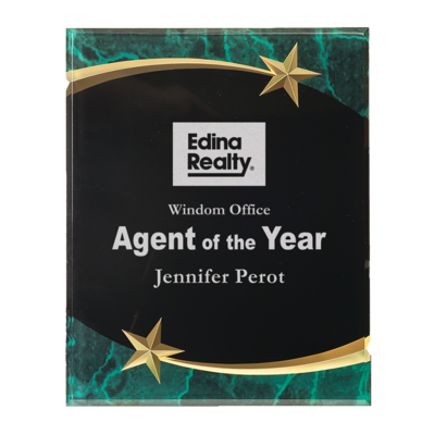 Shooting Star Acrylic Plaque (Green) Shooting Star Acrylic Plaque (Green)