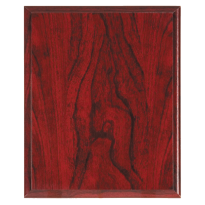 Wood-Grain Finish Plaque (Red) Wood-Grain Finish Plaque (Red)
