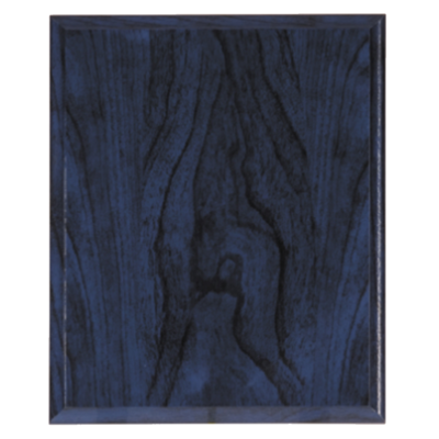 Wood-Grain Finish Plaque (Blue) Wood-Grain Finish Plaque (Blue)